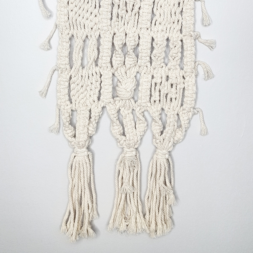 Macrame Wall Hanging Decor - Picture 3 of 3